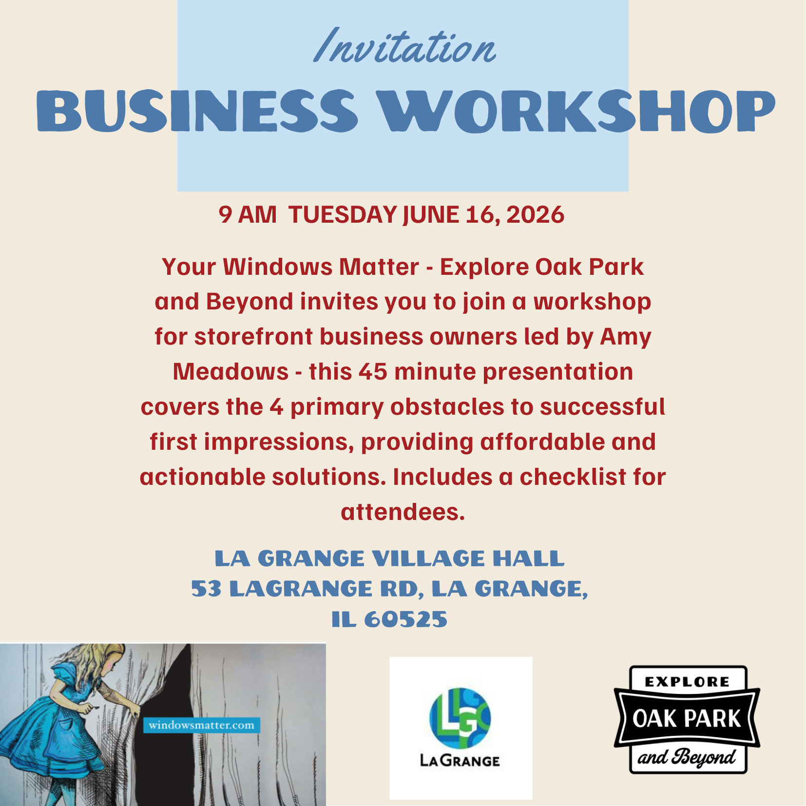 Enhance Your Storefront: Join Our Visual Merchandising Workshop